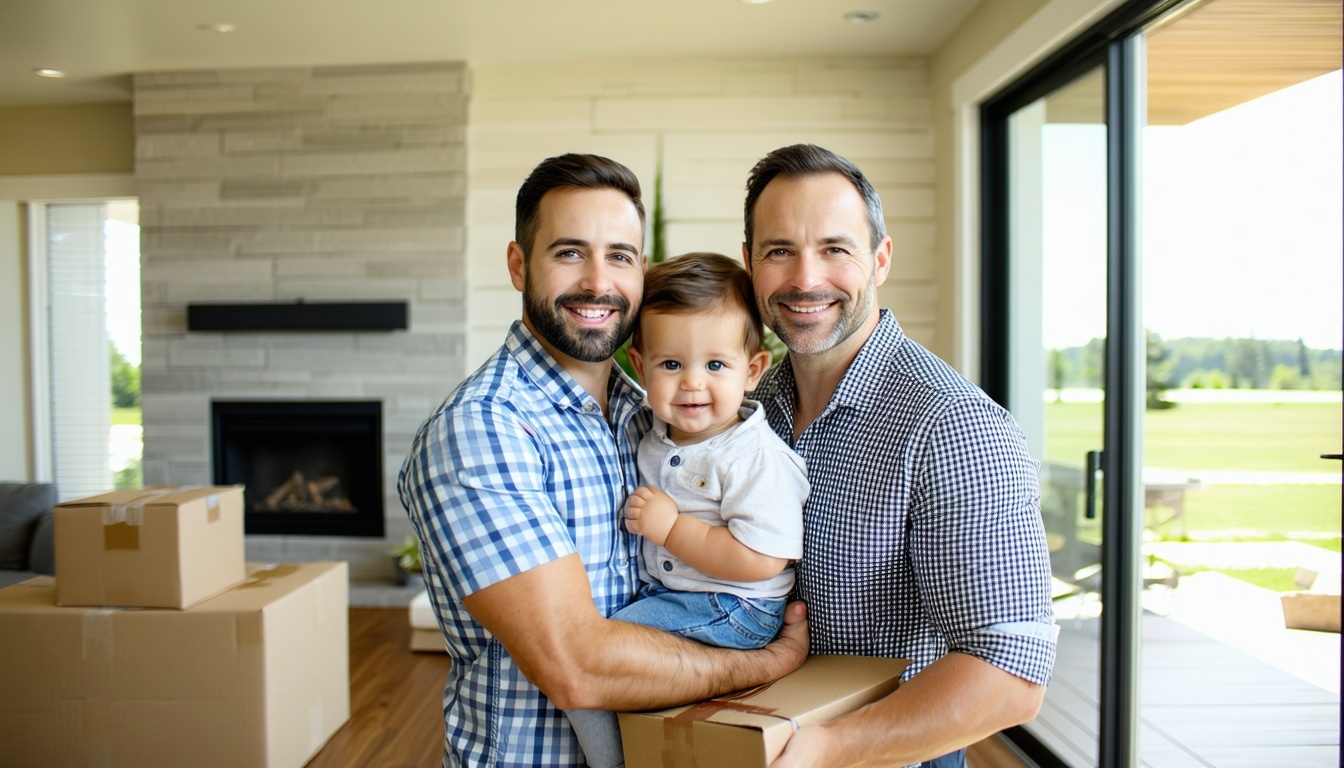 Veteran family moving into new home